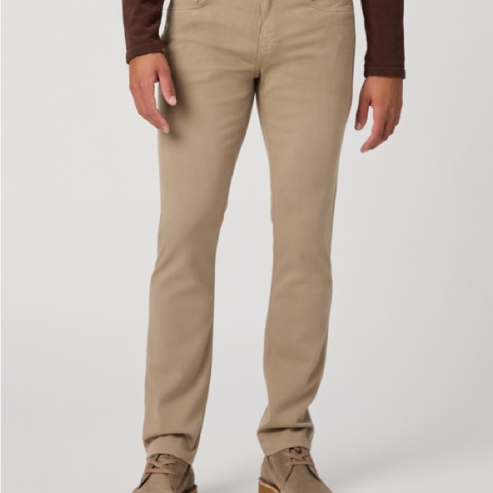 PAIGE Men's Beige Slim Jeans